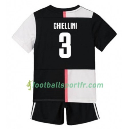 Tenue Juventus Giorgio Chiellini 3 Enfant Domicile 2019-2020 Maillot de Foot